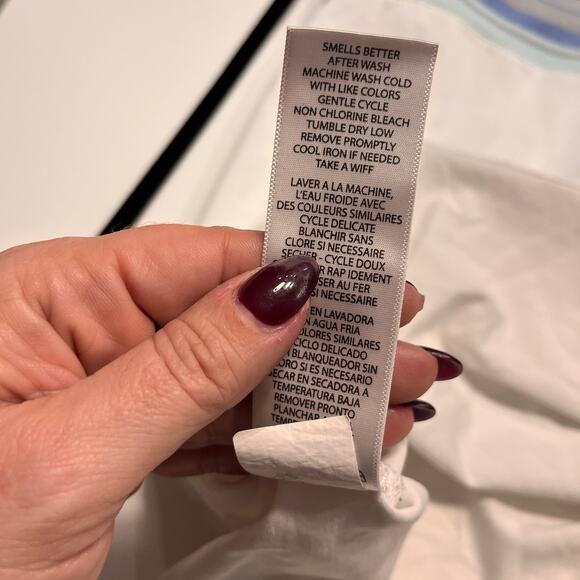 Travis Matthew Grey White Striped Beaver Creek Golf Club Polo T-Shirt Size Large - Picture 5 of 10